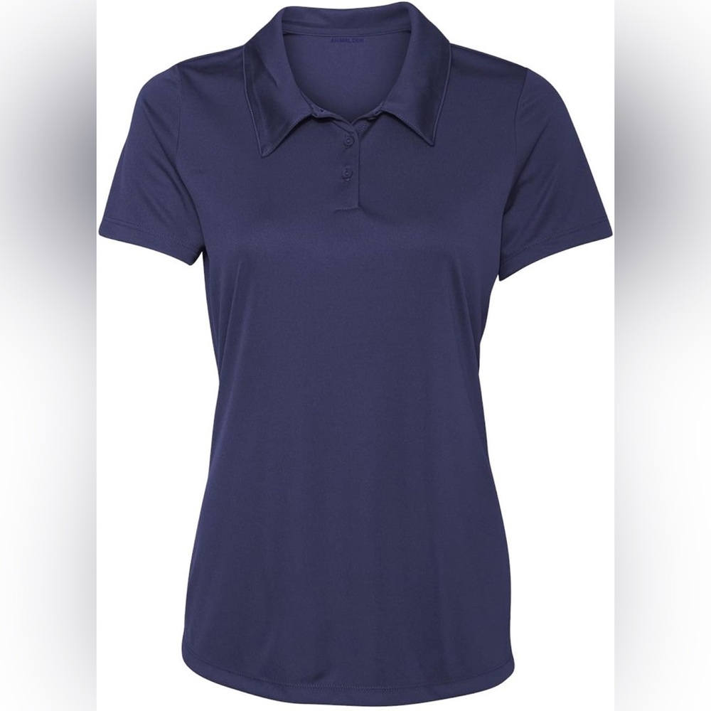 Women's Dry-Fit 3-Button Golf Polo